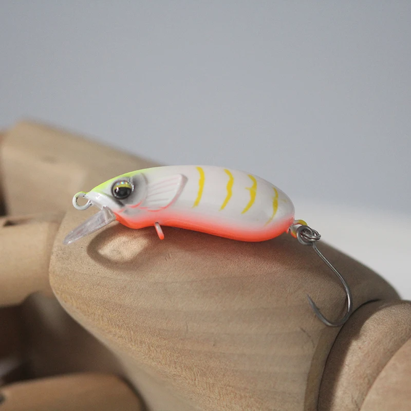 1Pc CC40 CC35 Micromatter Langsam Sinkende Minnow Angeln Locken 4,3g 45mm Niedrigen Schwerpunkt Stille System künstliche Gefälschte Köder – Detail 17