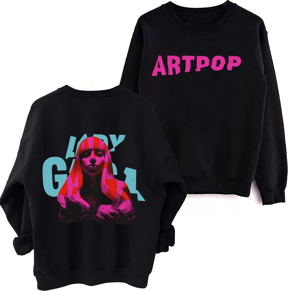 

Lady Gaga The Fame Sweatshirt Man Woman Harajuku Round Neck Long Sleeve Oversized