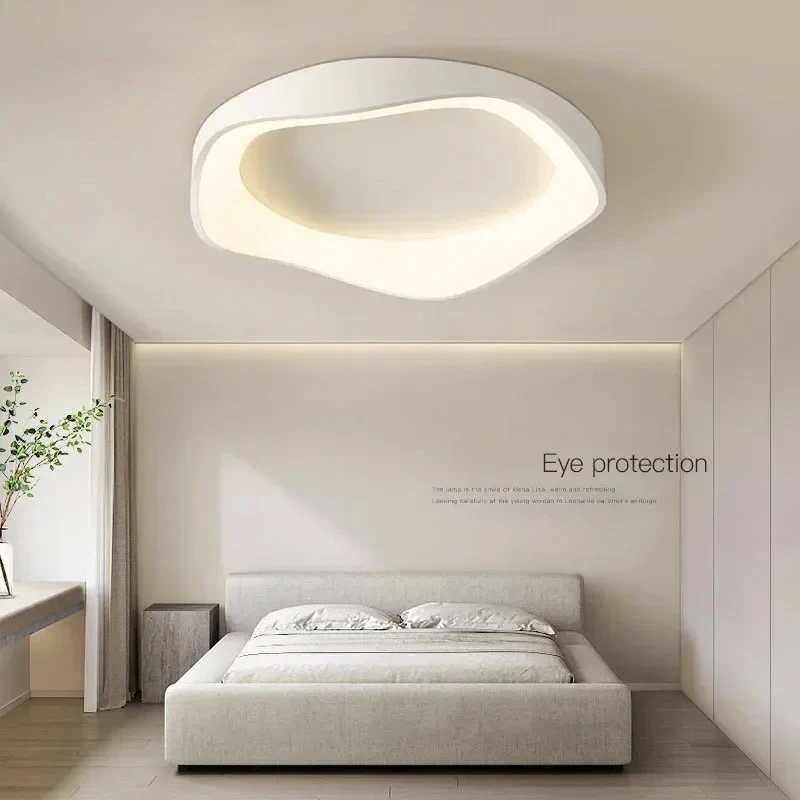 Mittelalterlicher Bauhaus Polierter Unregelmäßiger Schalen-Kunst-Kronleuchter Kreative LED-Deckenleuchte für Wohnzimmerdekoration