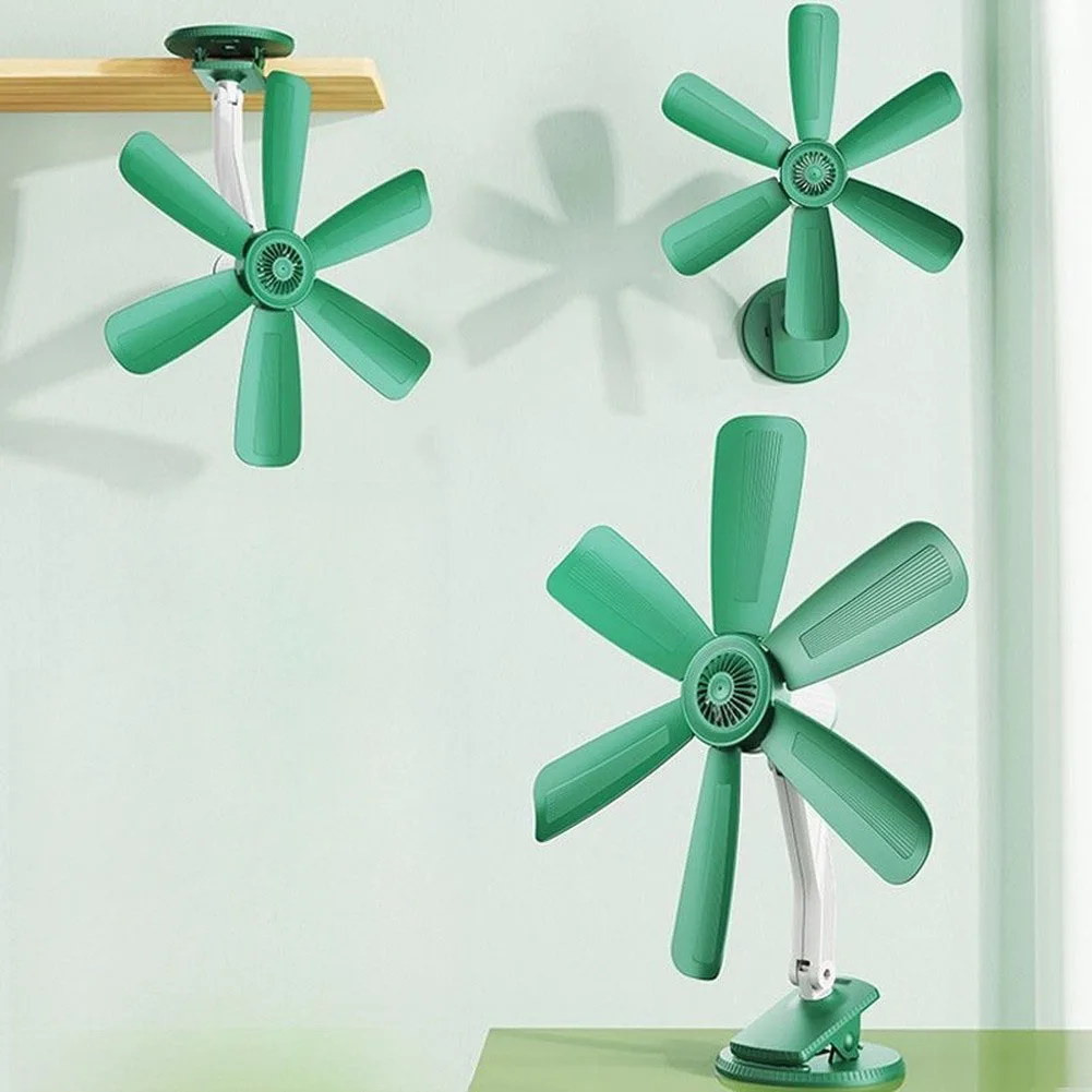 3-in-1 Electric Fan with Multiple Mounting Options Table Clip Wall Mount Adjustable Airflow 20W 220V 50Hz PP Plastic