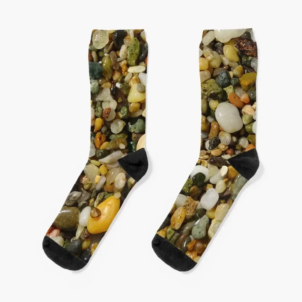 

Pebbles on the beach Socks new in's Stockings man Socks Woman Men's