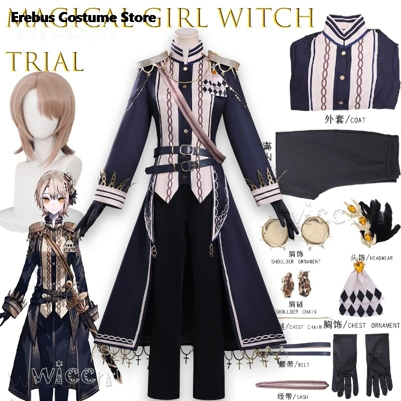 Disfraz Mag ical Girl WitchTrial Cosplay déguisement d'halloween Rena Hasumi Anime tenue haute Anime déguisement de noël