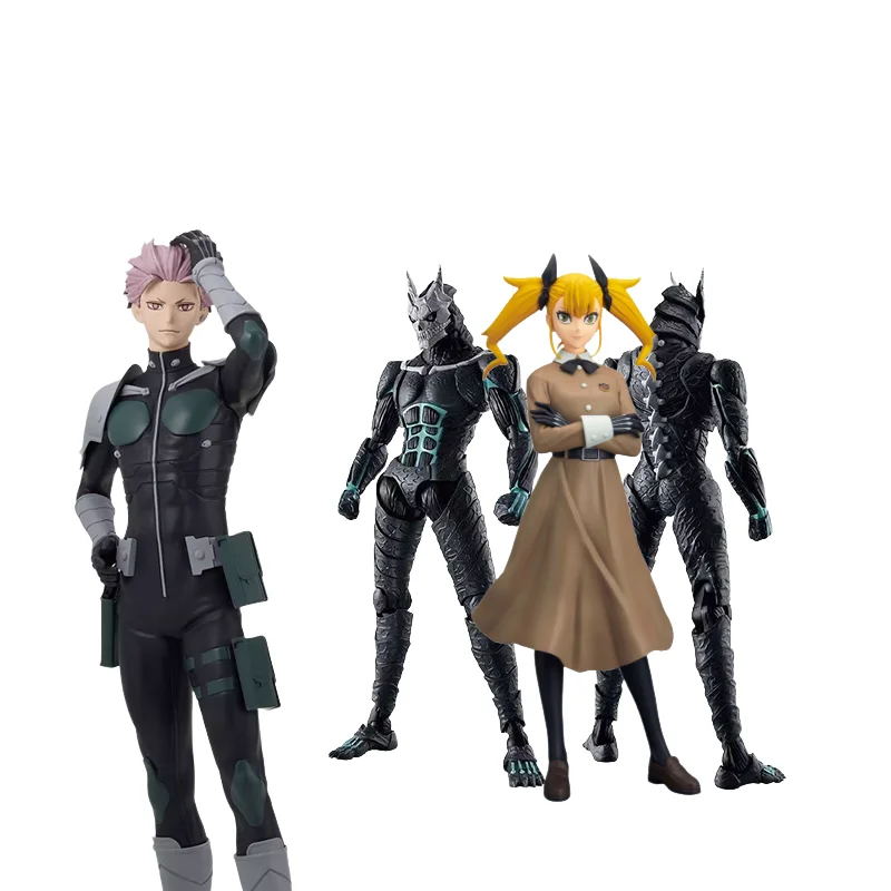 

100% оригинал Bandai Namco Banpresto Kaiju No. 8. Grandista Narumi Gen Kikoru Shinomiya, ПВХ, аниме-фигурка, модель игрушки в подарок на складе