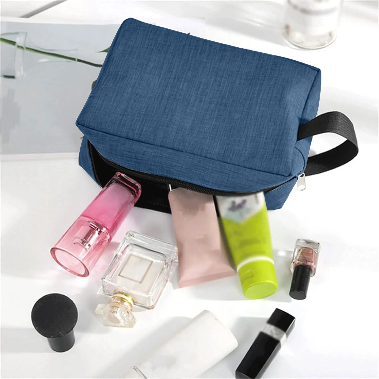 

Travel Mens Toiletry Bag Women Cosmetic Necessaire Case Waterproof Ladies Makeup Bag Beauty Wash Pouch Handbag Travel Neceser