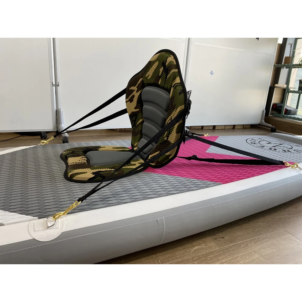 Kajaksitz Kajakzubehör Verstellbare Rückenlehne mit Kissen Paddelbrett Kajak Gepolsterter Sitz – Detail 21