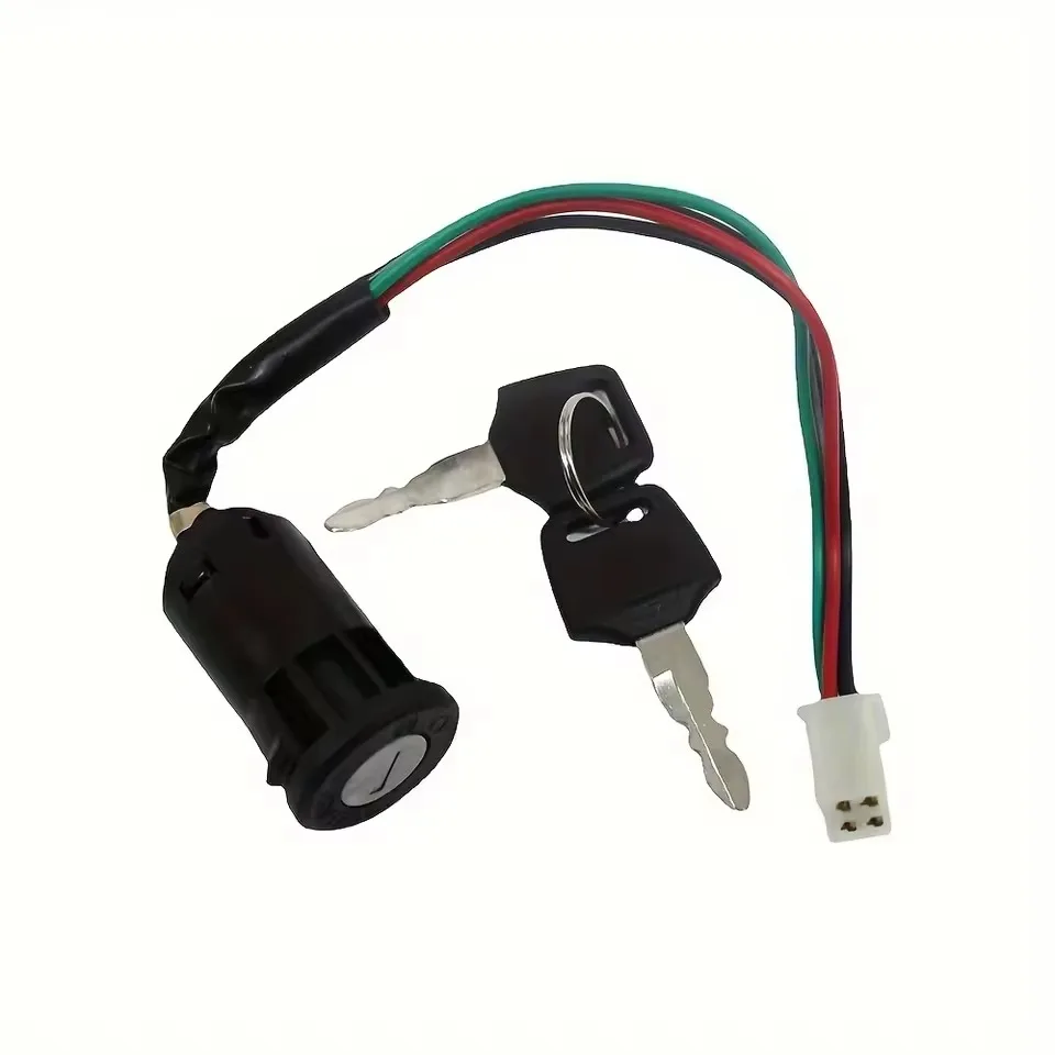 

Motorcycle Ignition Switch + Keys Scooter Accessories fit For Quad Dirt Bike For ATV On/Off Plastic Universal Replacement Parts