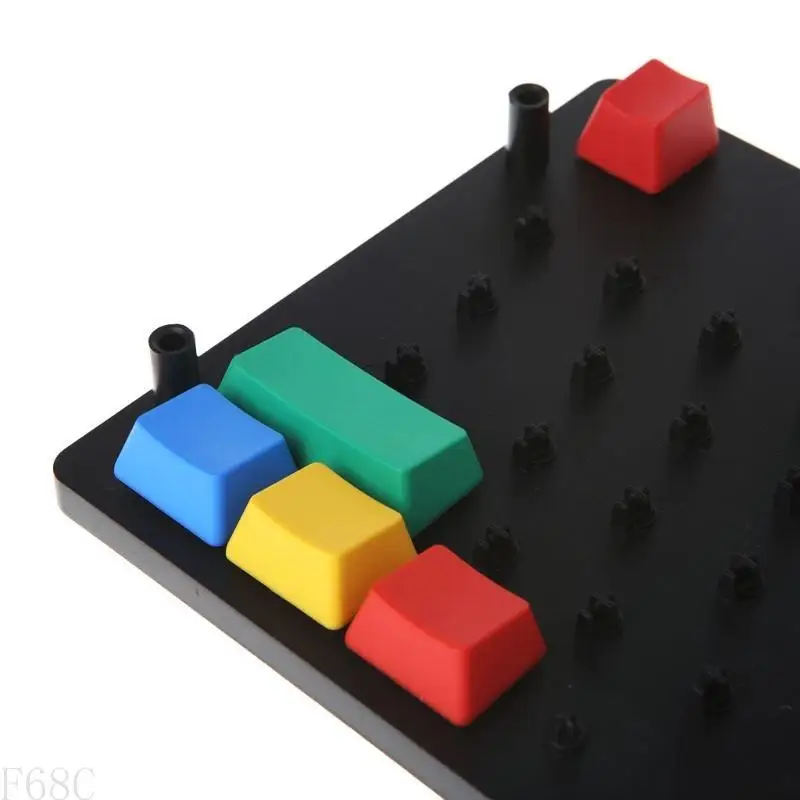 F68C PBT RGBYキーキーキャップチェリーOEMプロファイルキーキャップ昇華メカニカルキーボード