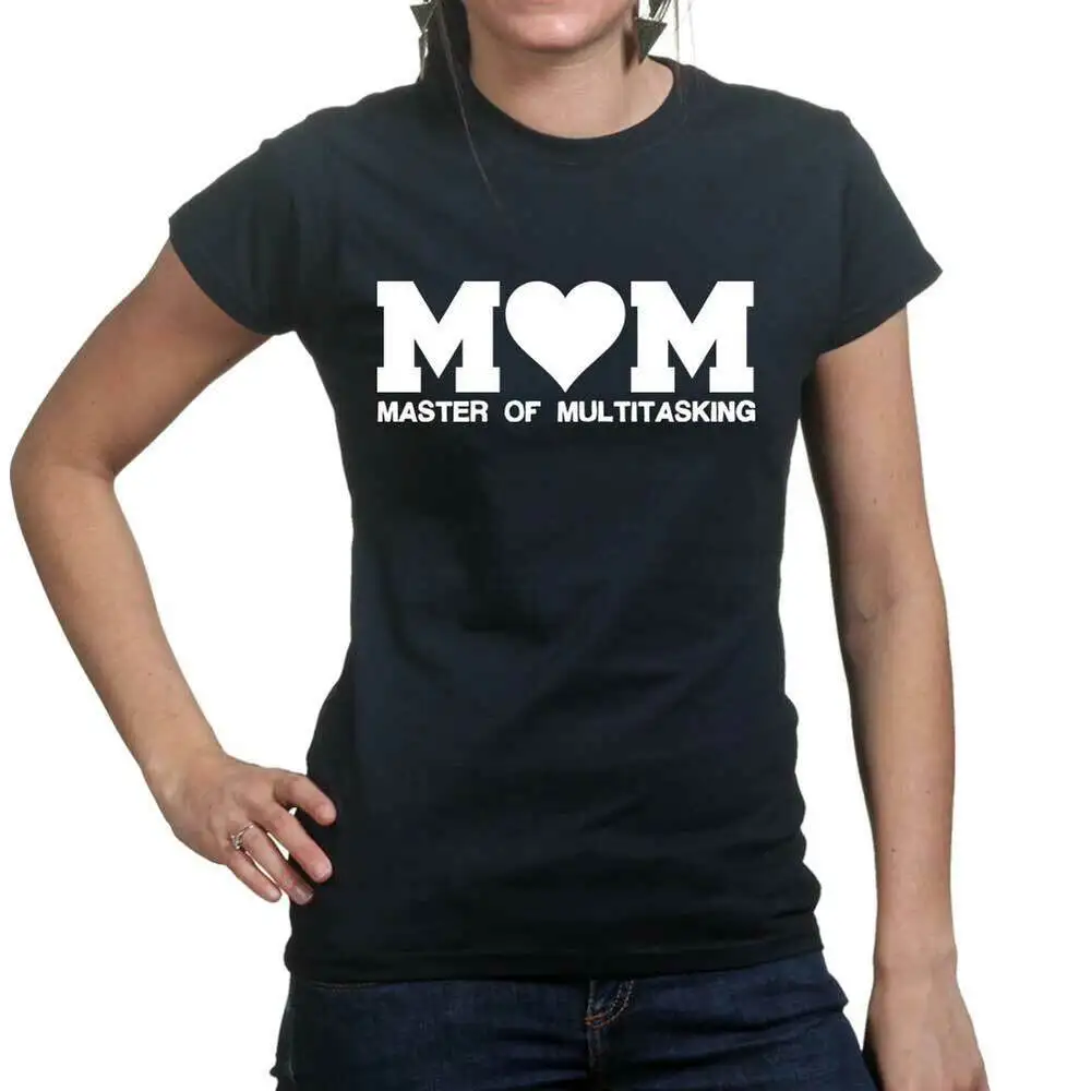 Multitasker Mum Mother's Day Gift For Mom Ladies T shirt Tee Top T-shirt