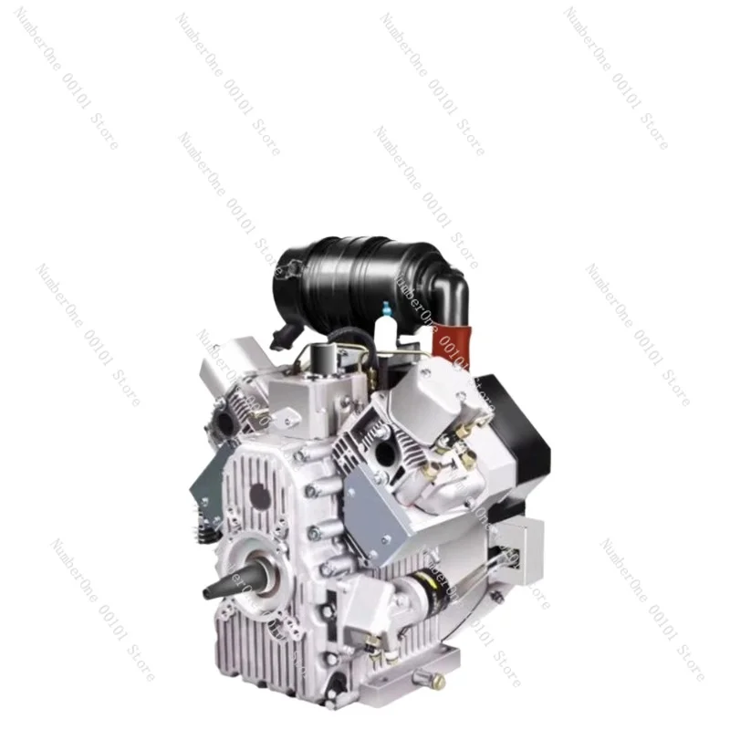 

2V92 diesel engine 22 horsepower air-cooled twin-cylinder power, electric start