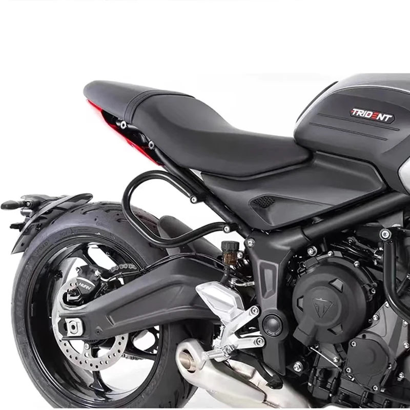 For Triumph Trident 660 Rear Anti-Collision Anti-Fall Protective Bar Bumper Original Equipment Manufacturer Style Protection