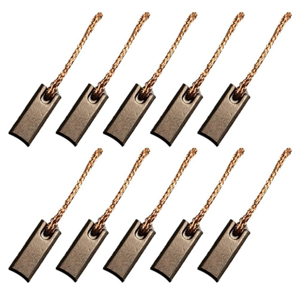 10 pz J432A spazzole motore elettrico cavi di ricambio generatore spazzole di carbone filo 8x8x19mm per motore riscaldatore auto 12V