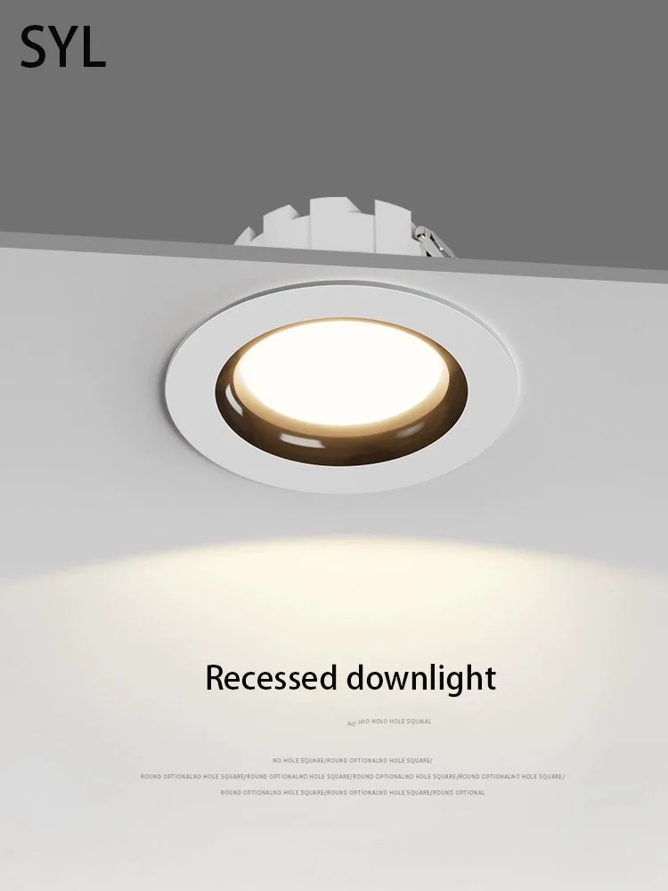 

Led Downlight Recessed Ceiling Lamp Thin Round Spot Light White Spotlight 7W 12W 20W For Living Room Bedroom Kitchen 110V 220V