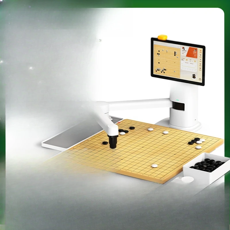 Go robot playing chess intelligent machine children's sparring, games, exercises, chess, human-computer interaction professional