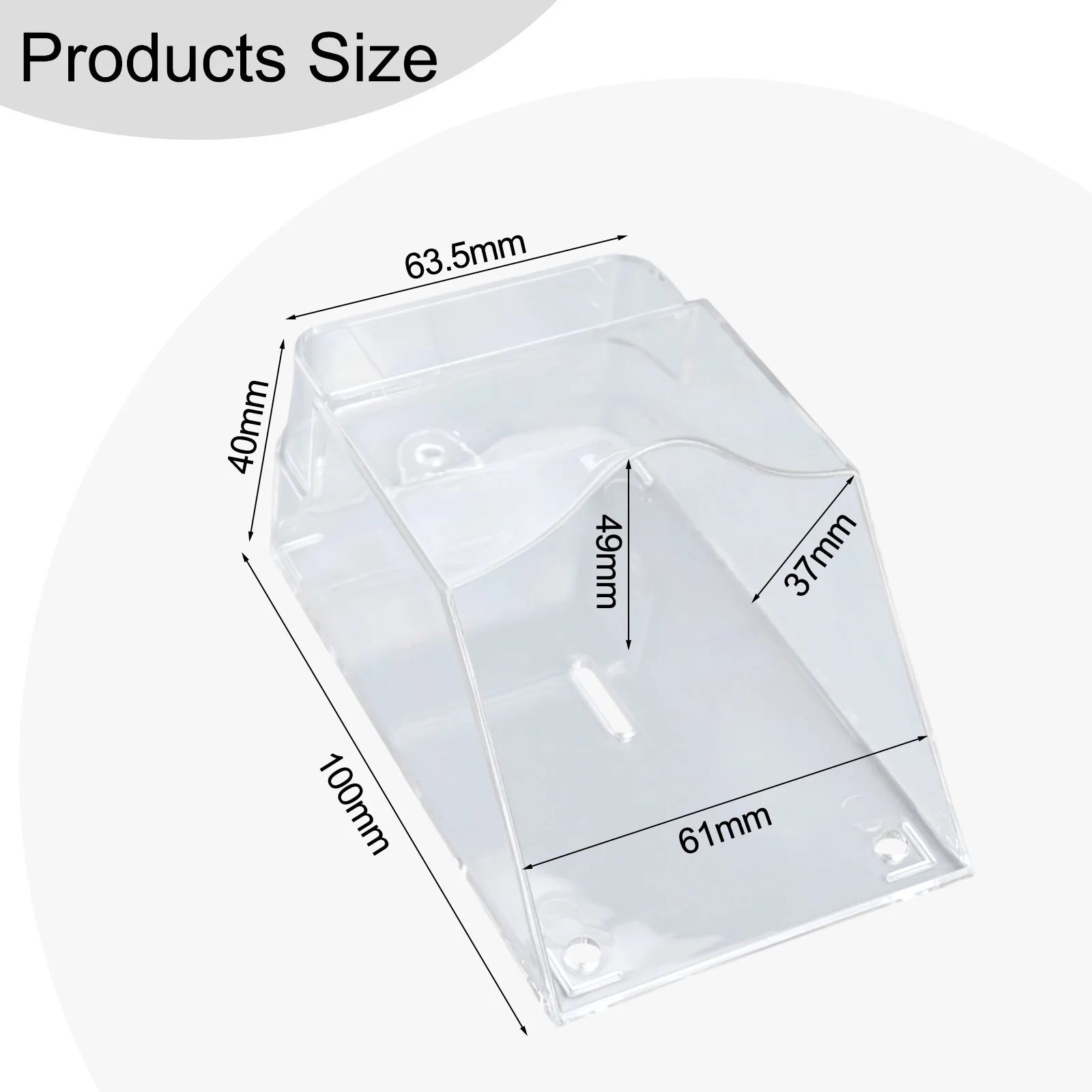 

Крышка дверного звонка Технические характеристики снега и тумана Полный список продуктов Прозрачный непромокаемый чехол Долговечный