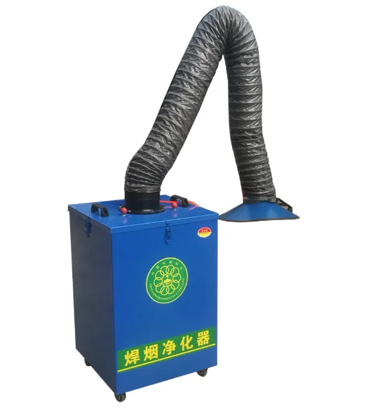

Portable Welding Fume Extractor With Filter Self Cleaning System Digital Display Welding Fume Extractor Air Extractor