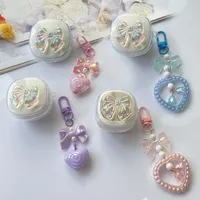 Cute Love Transparent Case for Shokz OpenFit Air Earphone Silicon Soft Cover for Shokz OpenFit  cover T511 / T910