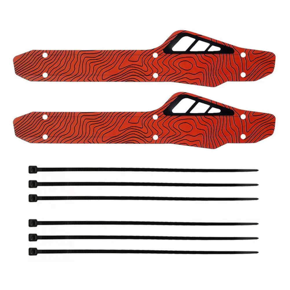 Chainstay Protection Sticker Bicycle Chainstay Protector 2pcs Carbon Fiber Bike Chainstay Protector Mountain Road Mtb Frame
