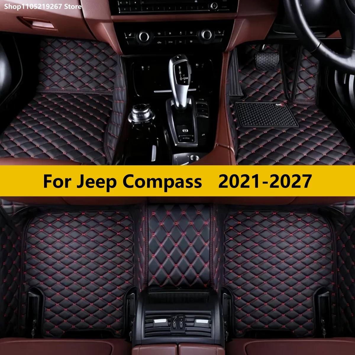 

Custom For Jeep Compass 2021 2022 2023 2024 2025 2026 2027 Auto Floor Mats Automobile Cover Interior Accessories
