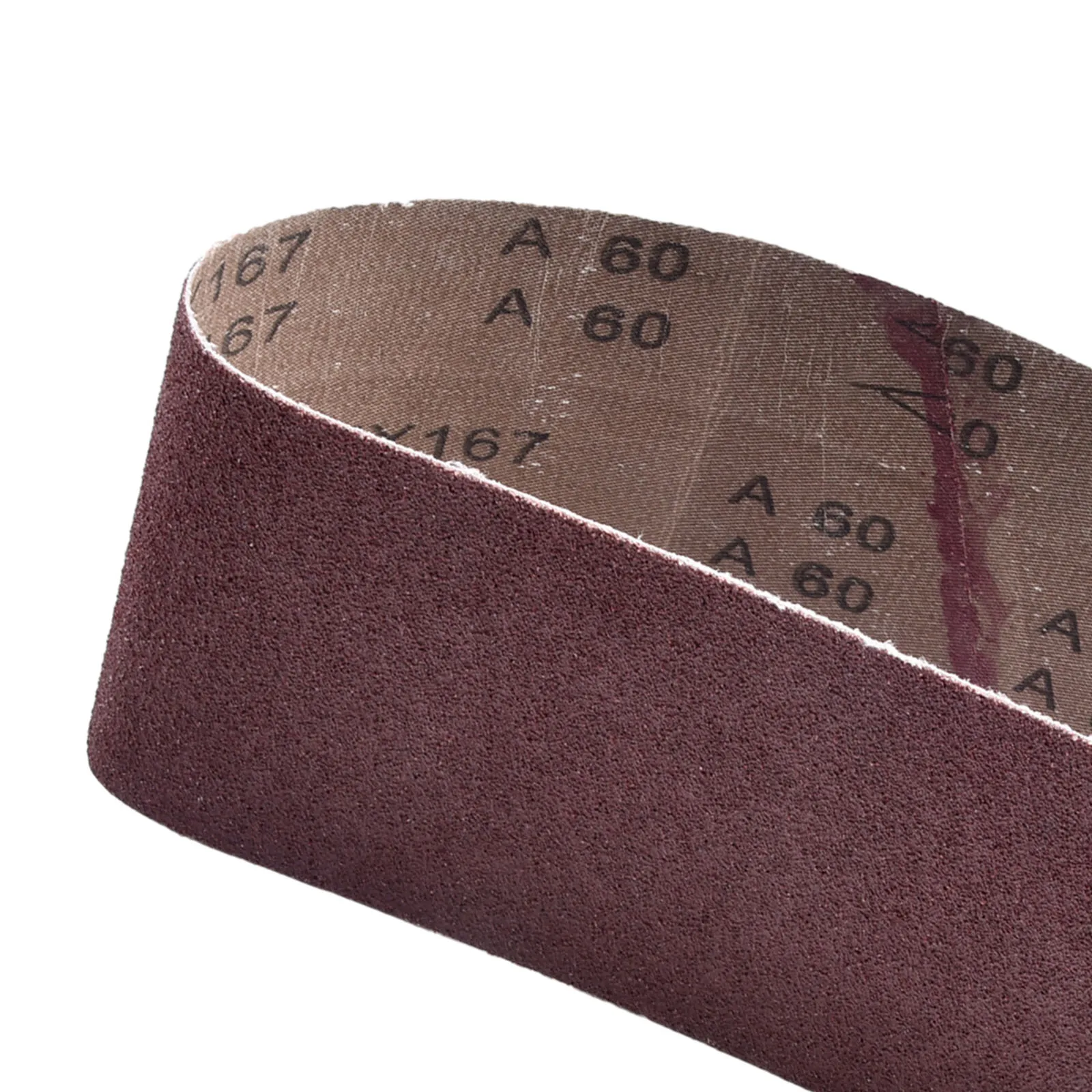 60 Grit Aluminum Oxide Sanding Belts 100x560mm 10 Piece Set for Belt Sanders Working on Wood Metal Plastic and Composite
