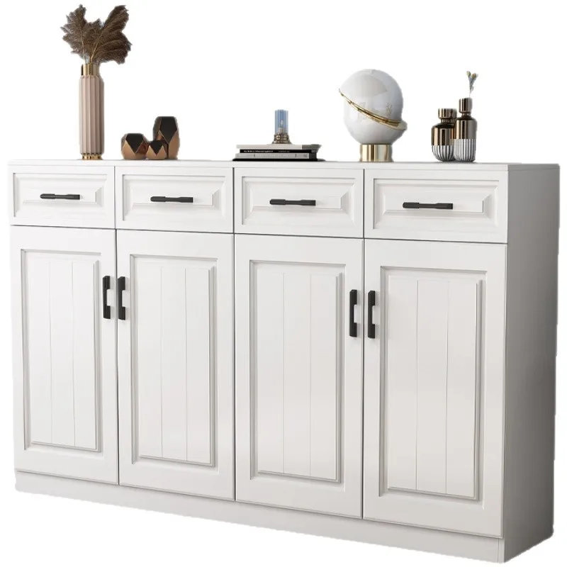 European side cabinet, locker with drawers, household sunscreen, moisture-proof shoe cabinet, sundries storage cabinet