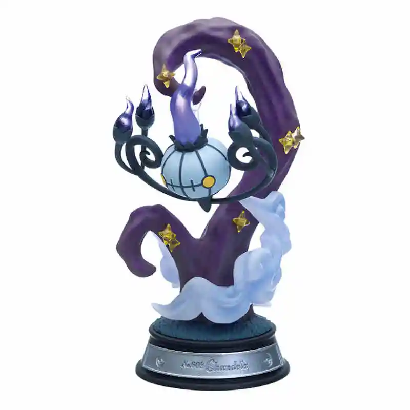 Echte Re-Ment Pokemon Swinging Swing Collection 3 Pikachu Jirachi Greninja Anime Action Figure Model Decor Speelgoed Verjaardagscadeau