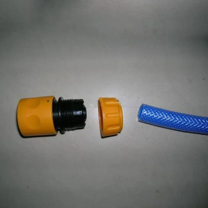 3pcs 1/2 Hose Pipe Fitting Set Quick Connect Coupler Adapter Washing Pressure Washer Connector For Car Washer