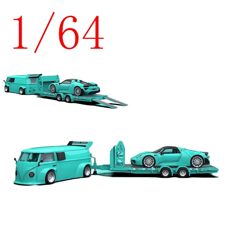 

TIME MICRO Diecast 1/64 Scale Volkswagen Alloy Model Cars Volkswagen Porsche T1 Play with The Gift Original Box of Toy Cars
