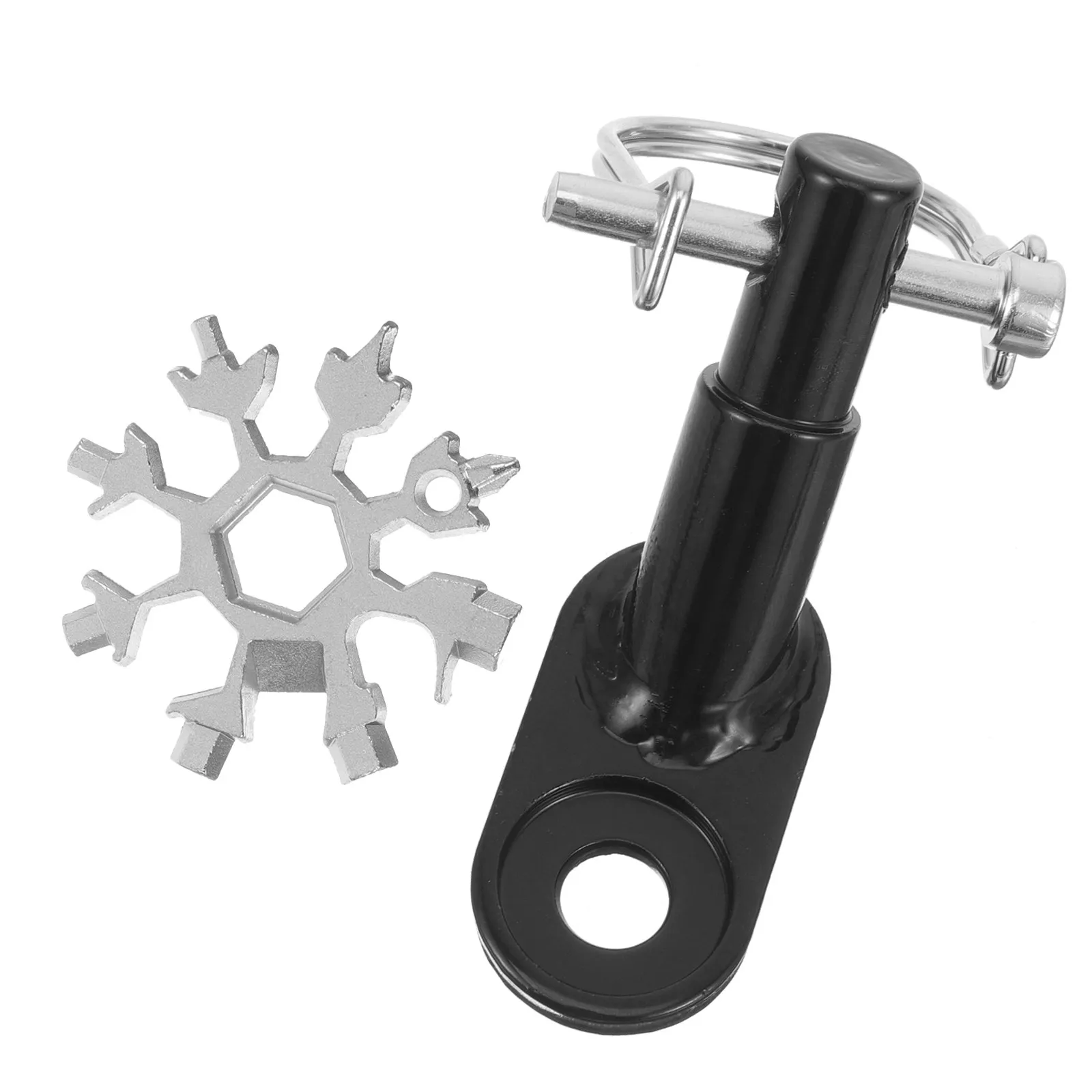 

Комплект усиленных железных сцепных устройств для велосипедных прицепов (для детских прицепов), простая установка, надежное соединение, совместимость с большинством велосипедов