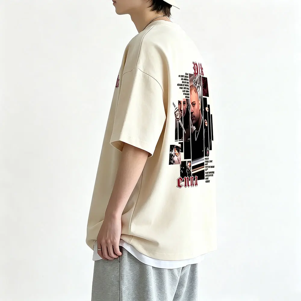 Rapper Plk Album Cover Graphic Print T-shirt Men Women Hip Hop Fashion Pop Music Streetwear Male Casual Vintage Cotton T Shirts