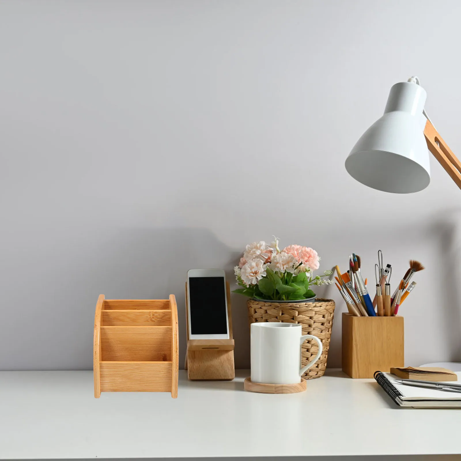 

Wooden Desk Organizer Pencil Holder Crayon Container Office Pen Stand For Classroom Home Tabletop Storage Pen Holder Desk