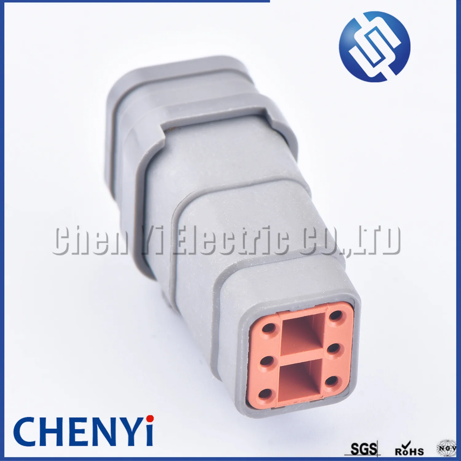 6 Pin DTM Auto Waterproof Wire Connector Grey Socket Plug DTM06-6S-E007 DTM06-6S DTM04-6P ATM06-6S ATM04-6P For Deutsch