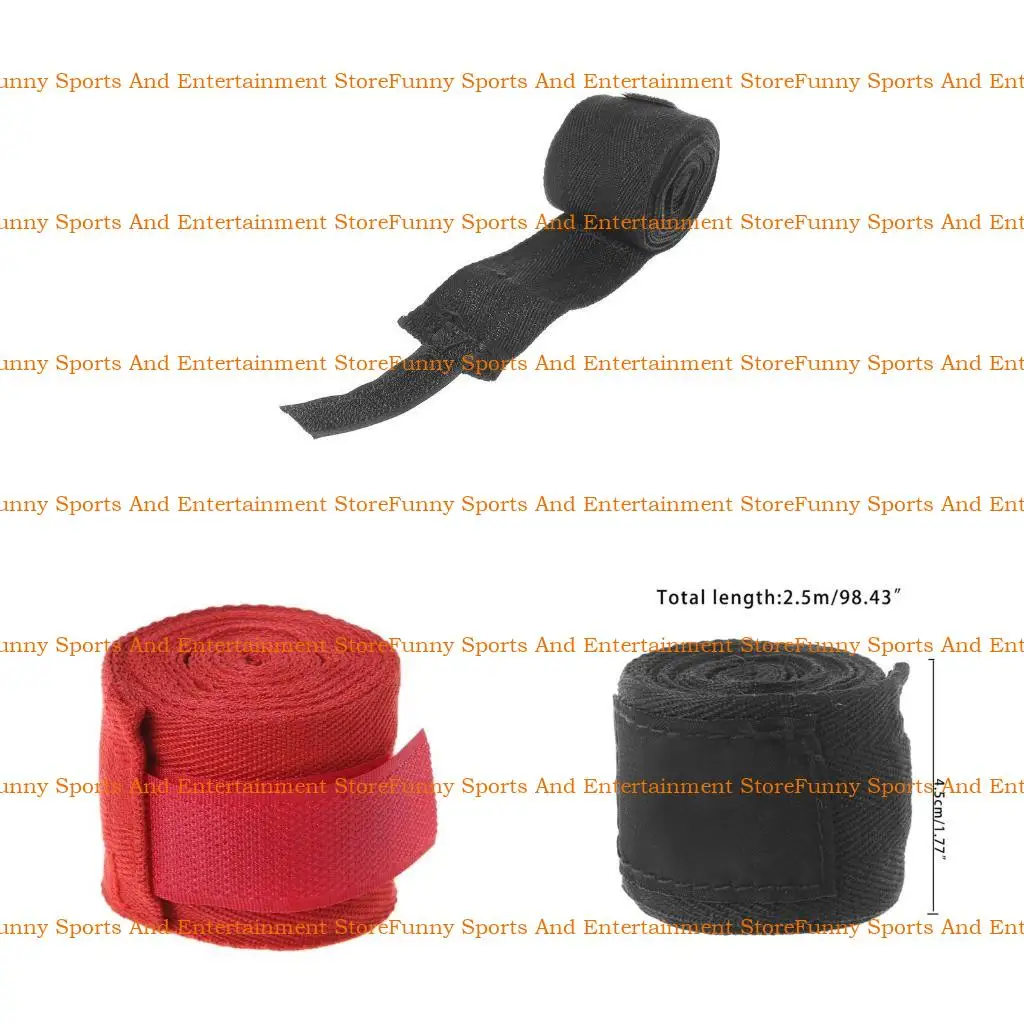 

C4DE 2.5m Cotton Bandage Boxing Wrist Bandage Elastic Handwraps for Man Woman
