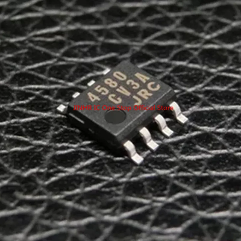 New, 10PCS NJM4580E-TE1 NJM4580E NJM4580, DUAL OPERATIONAL AMPLIFIER