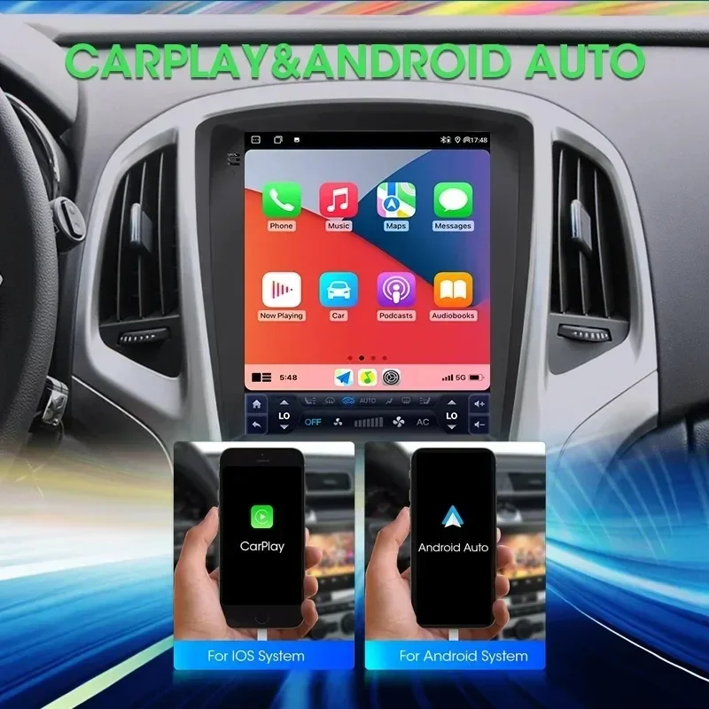 Srnubi 2Din راديو السيارة لأوبل أسترا J 2009-2015 أندرويد السيارات Carplay نظام تحديد المواقع والملاحة رئيس وحدة الوسائط المتعددة مشغل فيديو ستيريو #4
