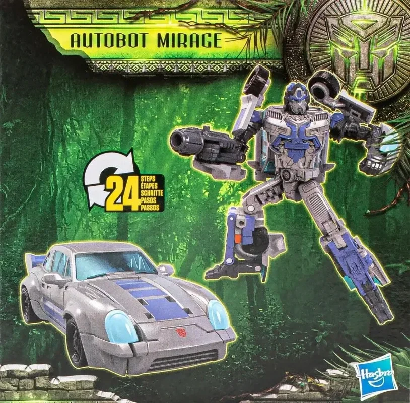 

Takara Tomy Hasbro Transformers Movie 7 Rise of The Beasts Deluxe Mirage Action Figure Model Robot Collectible Model Toys ABS