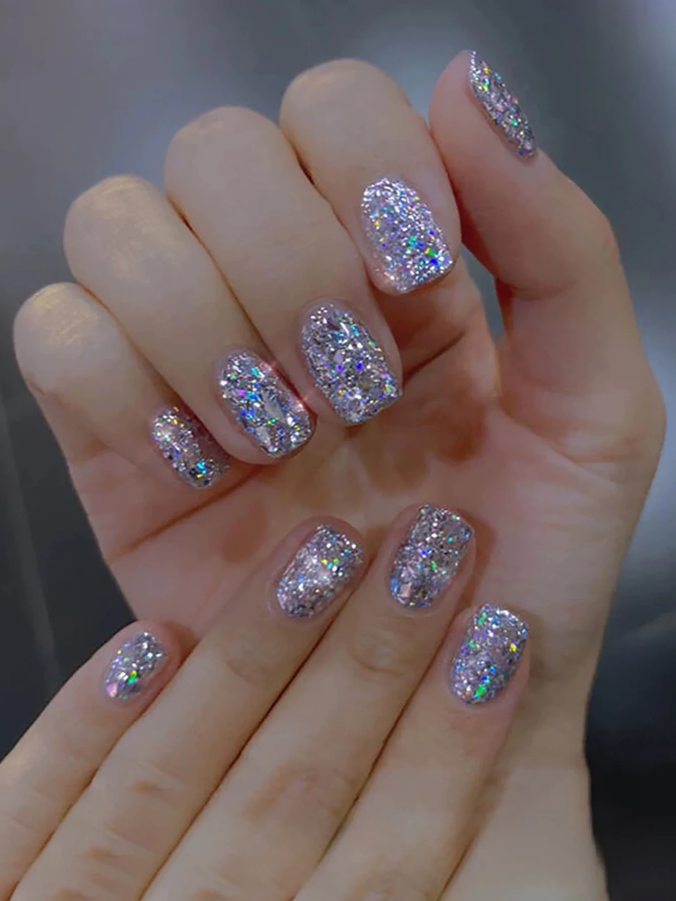 1-12 Uds WS cristal roto diamante brillo Gel esmalte de uñas nuevo estilo diamante Super Flash platino uñas Gel arte suministros de uñas