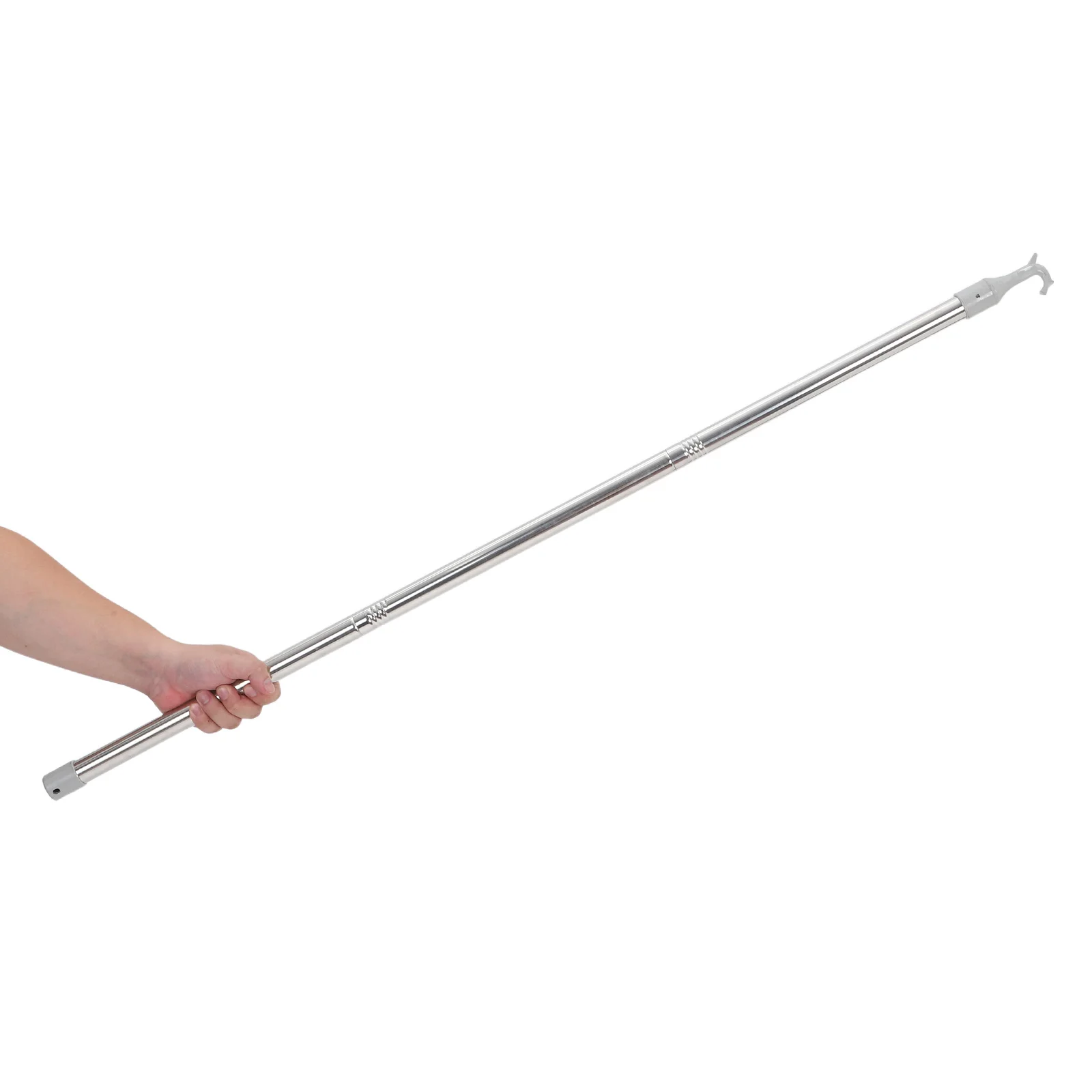 

3.2M Telescoping Stainless Steel Window Opener Pole Extendable High Ceiling Blind Push Pull Rod For Roof Awning Transom