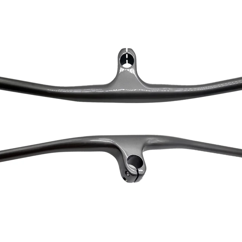 T1000 +12°Bike Bicycle carbon handlebar 660- 800mm Mtb Integrated Handlebars Stem 35/45/55/65/75mm Impact test over 800mm