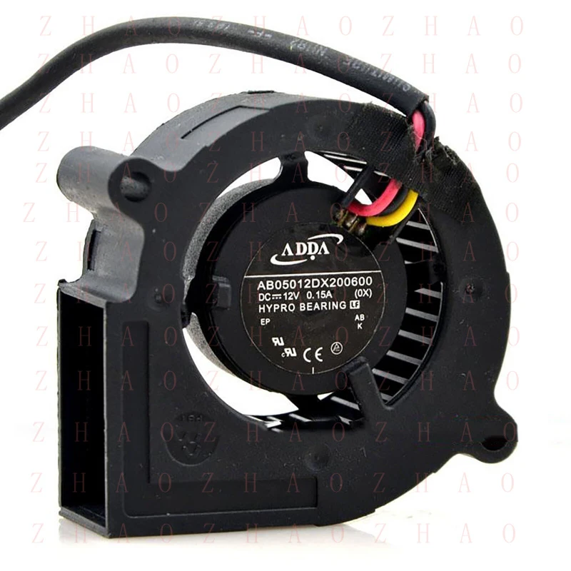 

L+ 1pcs For ADDA AB05012DX200600 Fan Blower Cooling Fan 3-wire DC 12V 0.15A Fan