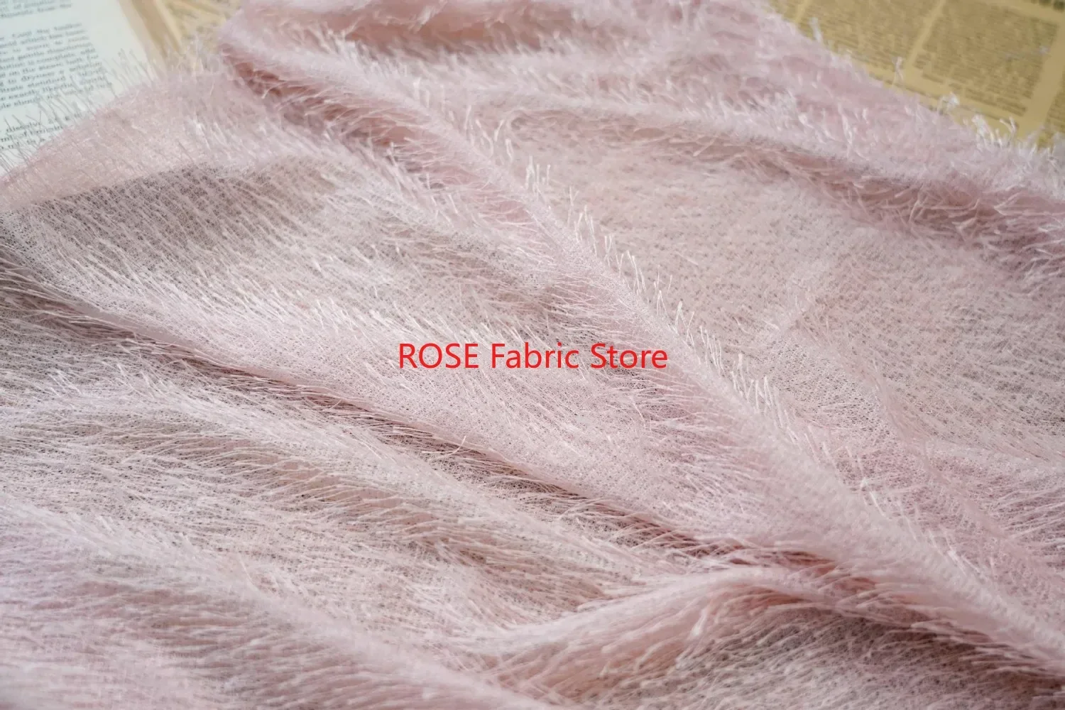 Chiffon Gorgeous Fringed Romantic Dress Fabric Skirt Spring and Summer Women's Fashion Fabric Designer Fabric 1meter