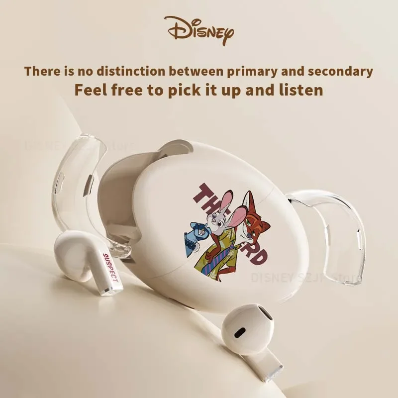 ديزني K520 على شكل قلب للتدوير سماعة لاسلكية تعمل بالبلوتوث سماعات HIFI الصوت سماعات التحكم باللمس سماعات الأذن سماعات الألعاب