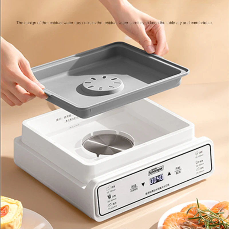 Nồi Hấp Điện Đa Chức Năng Hộ Gia Đình Ba Lớp Nấu Ăn Và Hầm Tích Hợp Hộp Ăn Sáng Máy