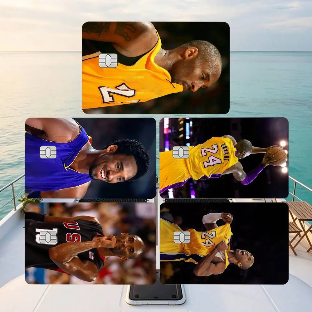 Basketball Legend Kobe Bryant-24 Credit Card HD Stickers Game Card Decal Small Chip Waterproof Sticker Gift