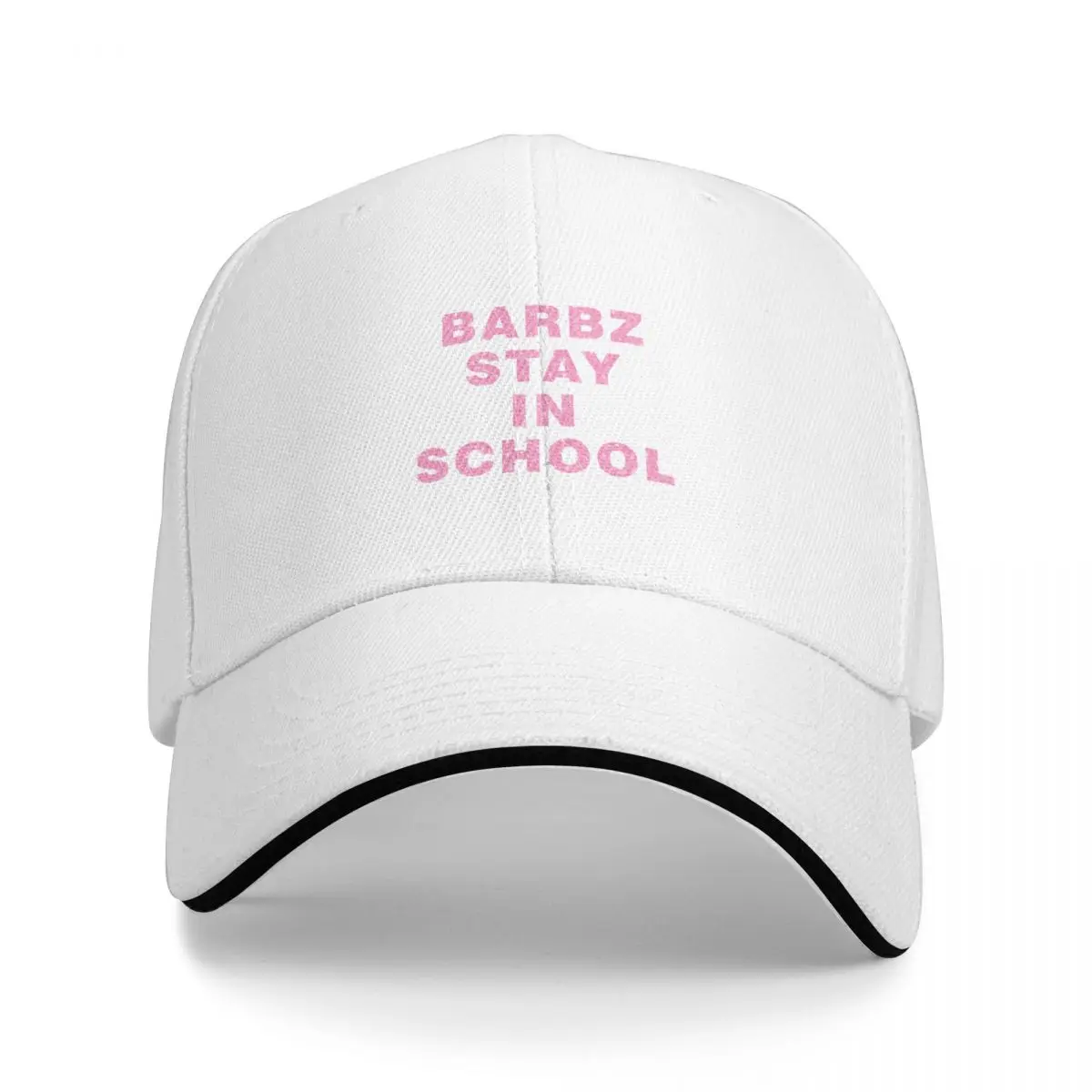 Barbz stay in school Baseball Cap Ball Cap Beach Outing Snap Back Hat party Hat Women's Hats Men's