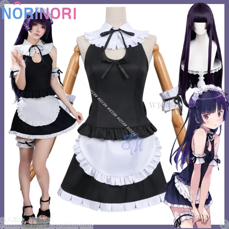 

Ore No Imouto Gokou Ruri Косплей Черный Neko Сексуальный купальник горничной Костюм на Хэллоуин