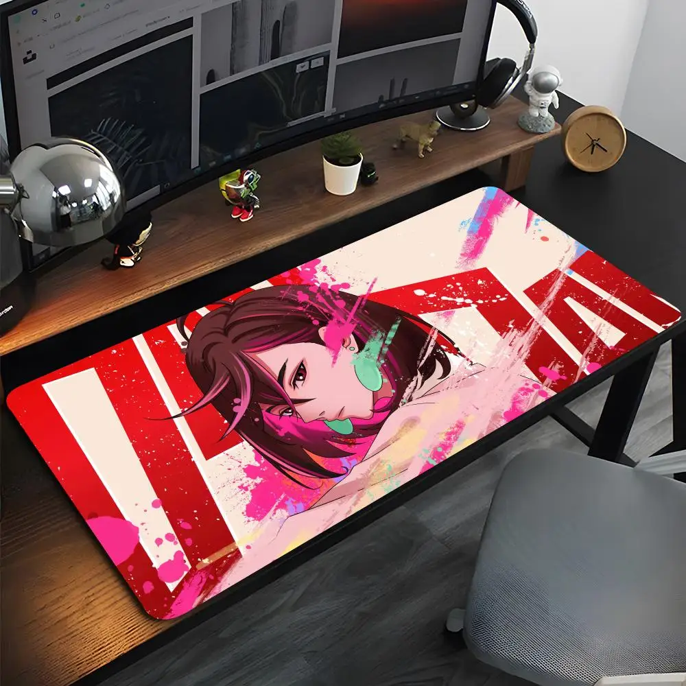 

Коврик для мыши аниме Dandadan, высококачественный коврик для мыши из натурального каучука, самый профессиональный моющийся коврик для мыши для ноутбука