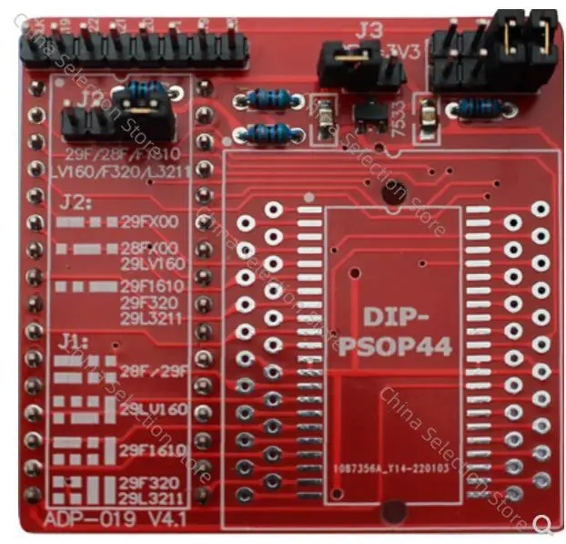 

ADP-019V4 PSOP44 Adapter, 28/29F200/400/800/29LV160/1610/29LV3