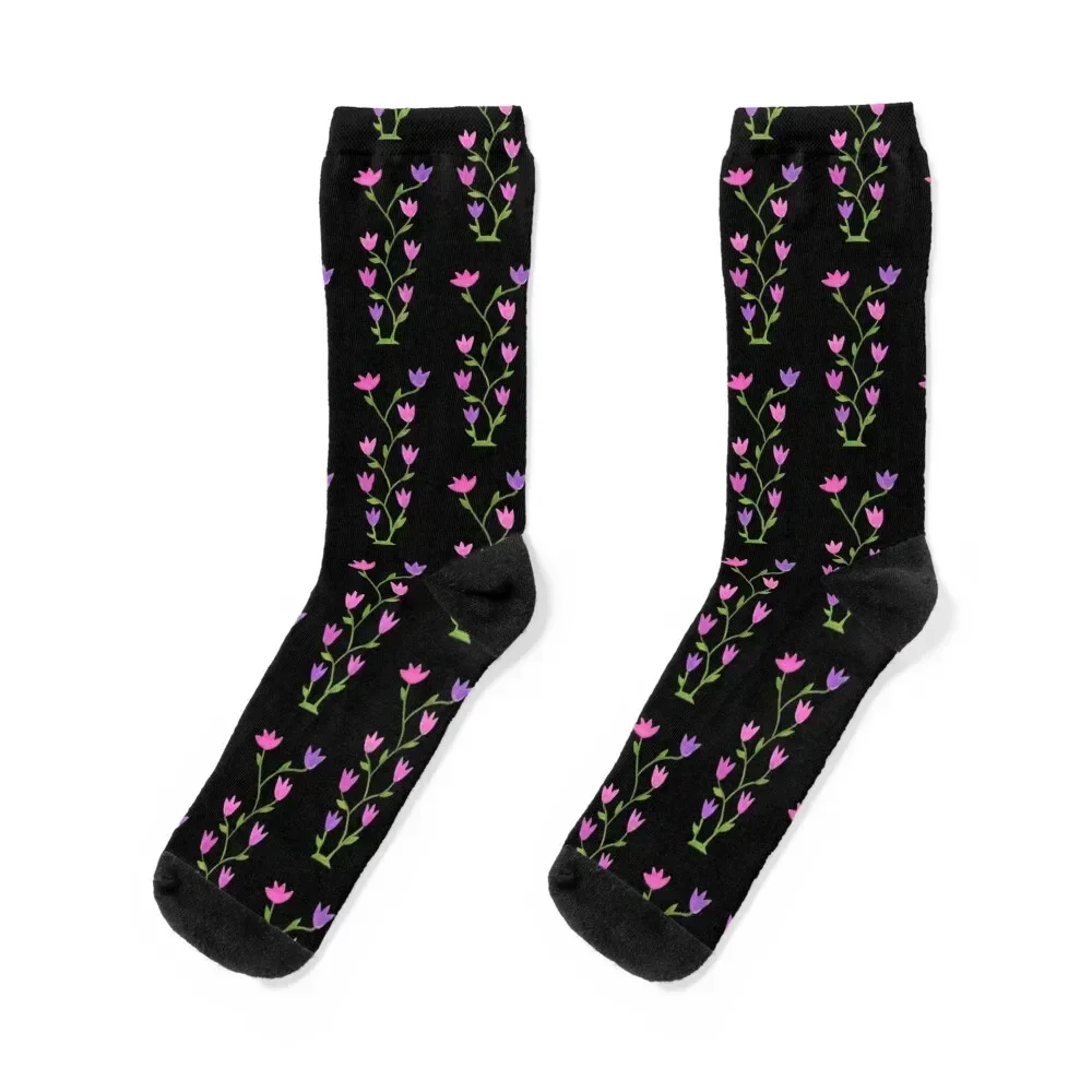 

Vine Flowers #1 Socks new year anti slip football anime funny sock Socks For Girls Men's