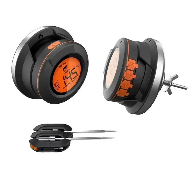 Nieuwe Outdoor Digitale BBQ-thermometer Draadloze Bluetooth Dome Koken Voedsel Vleesthermometer voor BBQ-houtskoolgrill en ovenroker