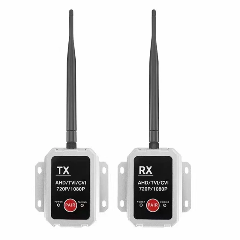 Imagem -06 - Transmissor e Receptor sem Fio Ahd Transmissor de Câmera de Caminhão Transmissor com Fio Fácil de Usar Plugue ue até 1080p